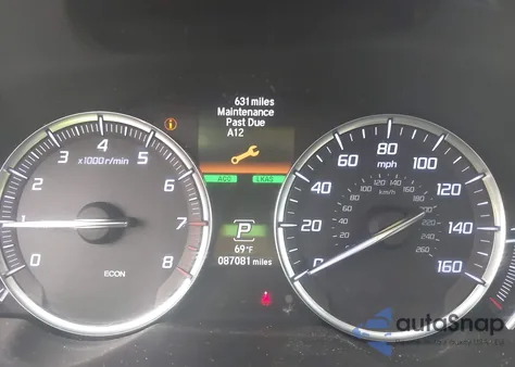 2019 Acura Tlx Standard из США, поврежденный, VIN 19UUB1F36KA006211